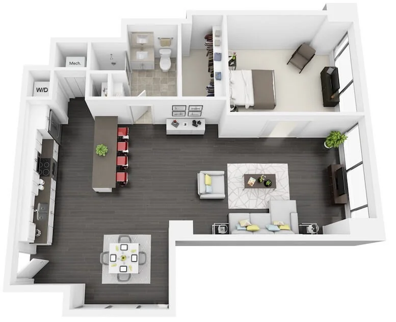 Розводка труб сантехніки в 2-х кімнатній квартирі